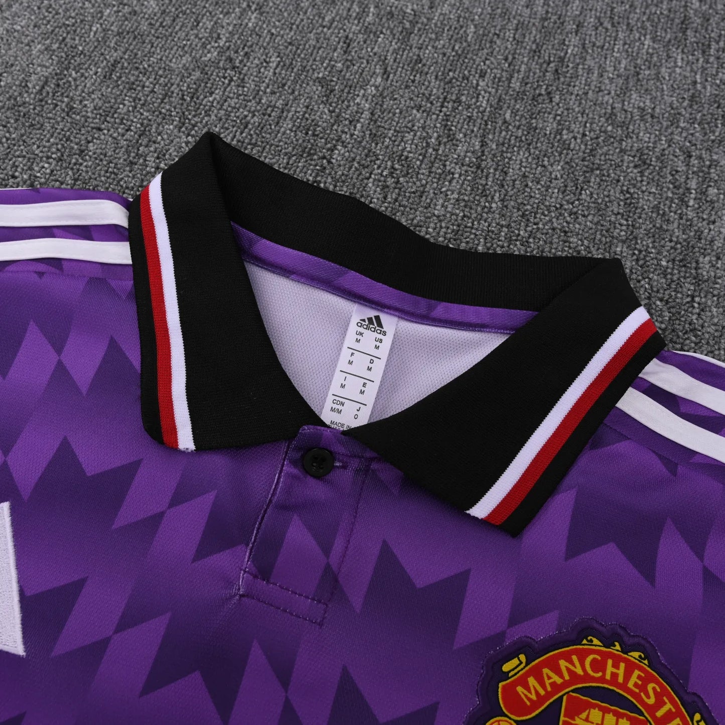 Manchester United Purple Polo Kit 25-26