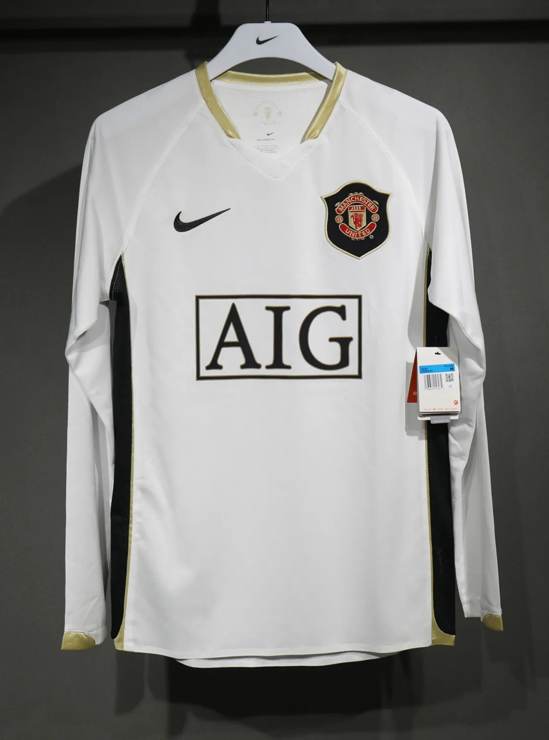 Manchester United Away Long Sleeve Kit Retro 06-07