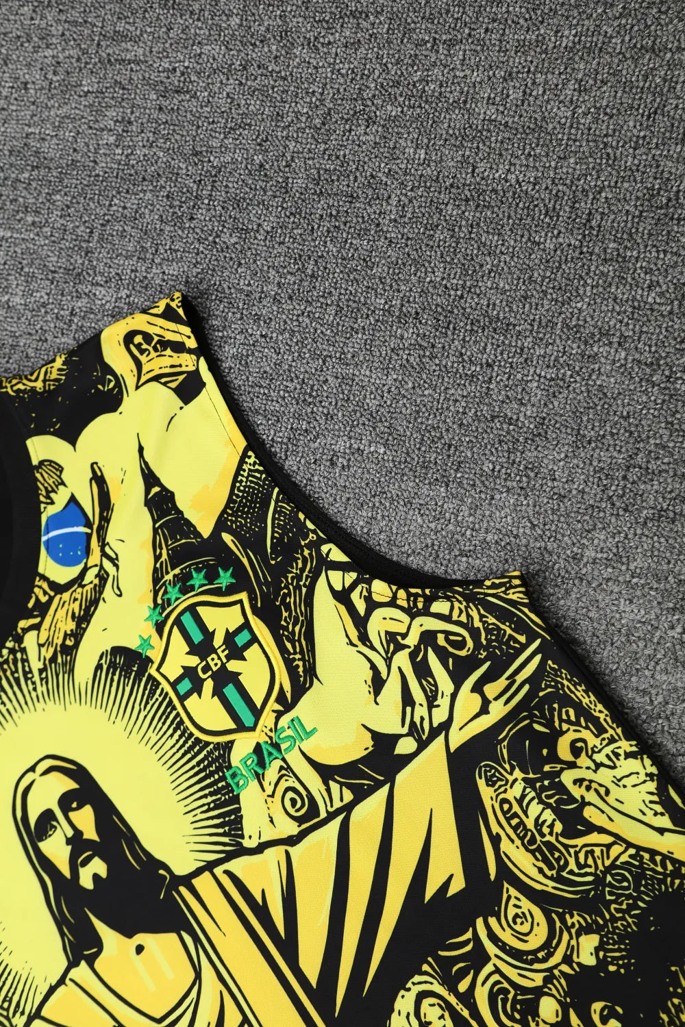 2025 Brazil Vest Training Suit