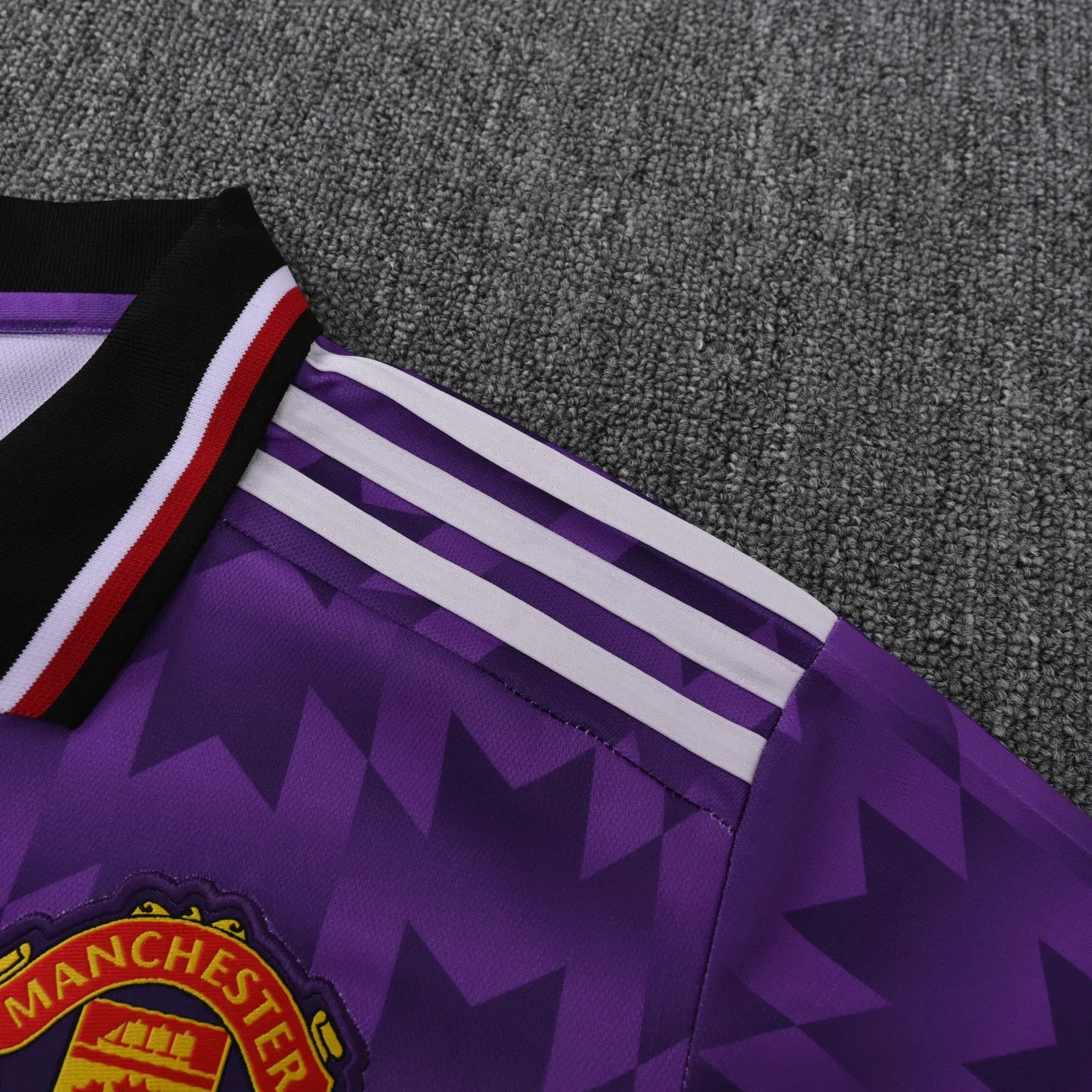 Manchester United Purple Polo Kit 25-26