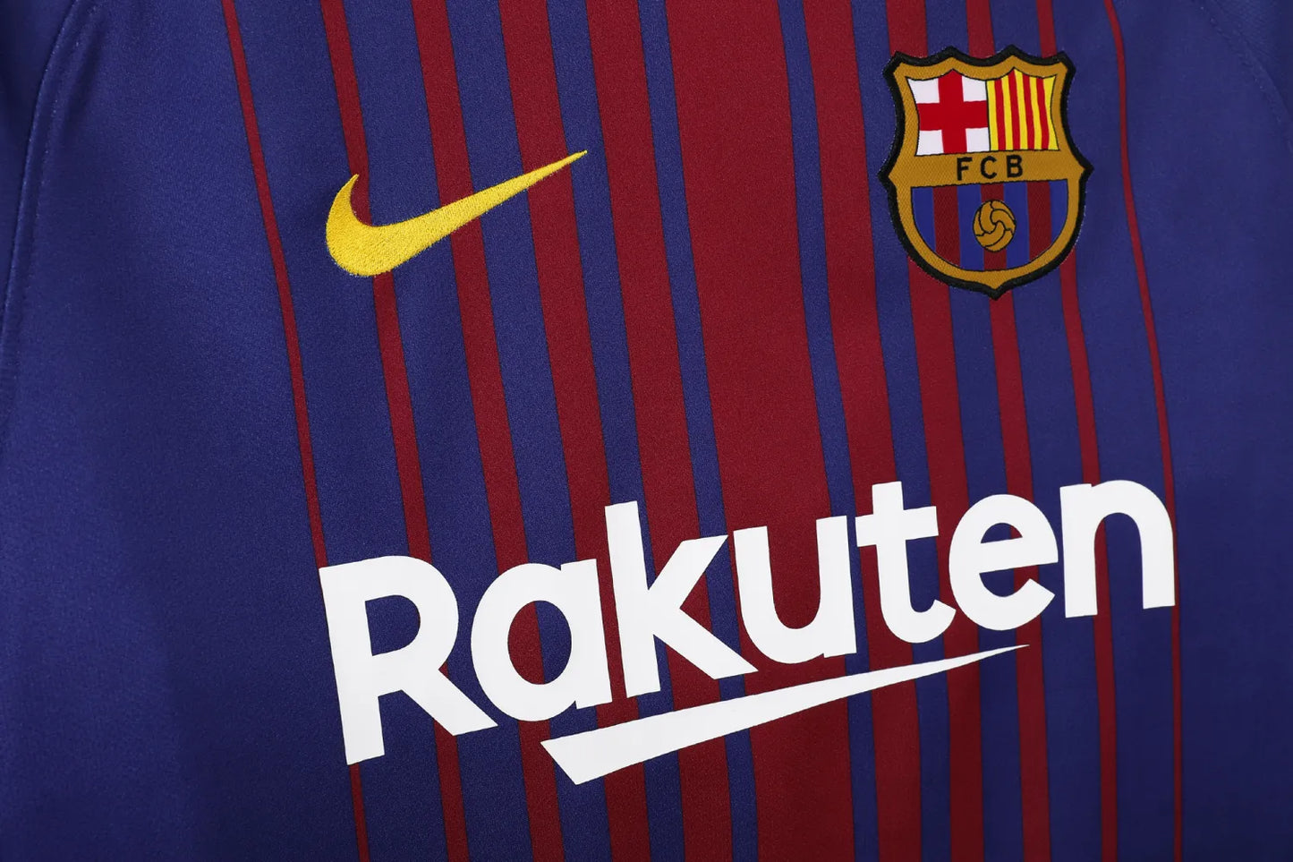 Barcelona Home Kit Retro Long Sleeve 17-18
