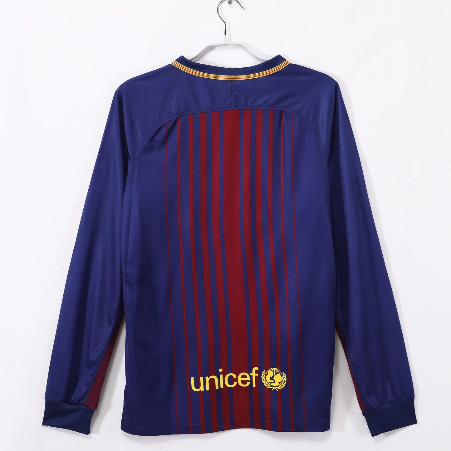Barcelona Home Kit Retro Long Sleeve 17-18
