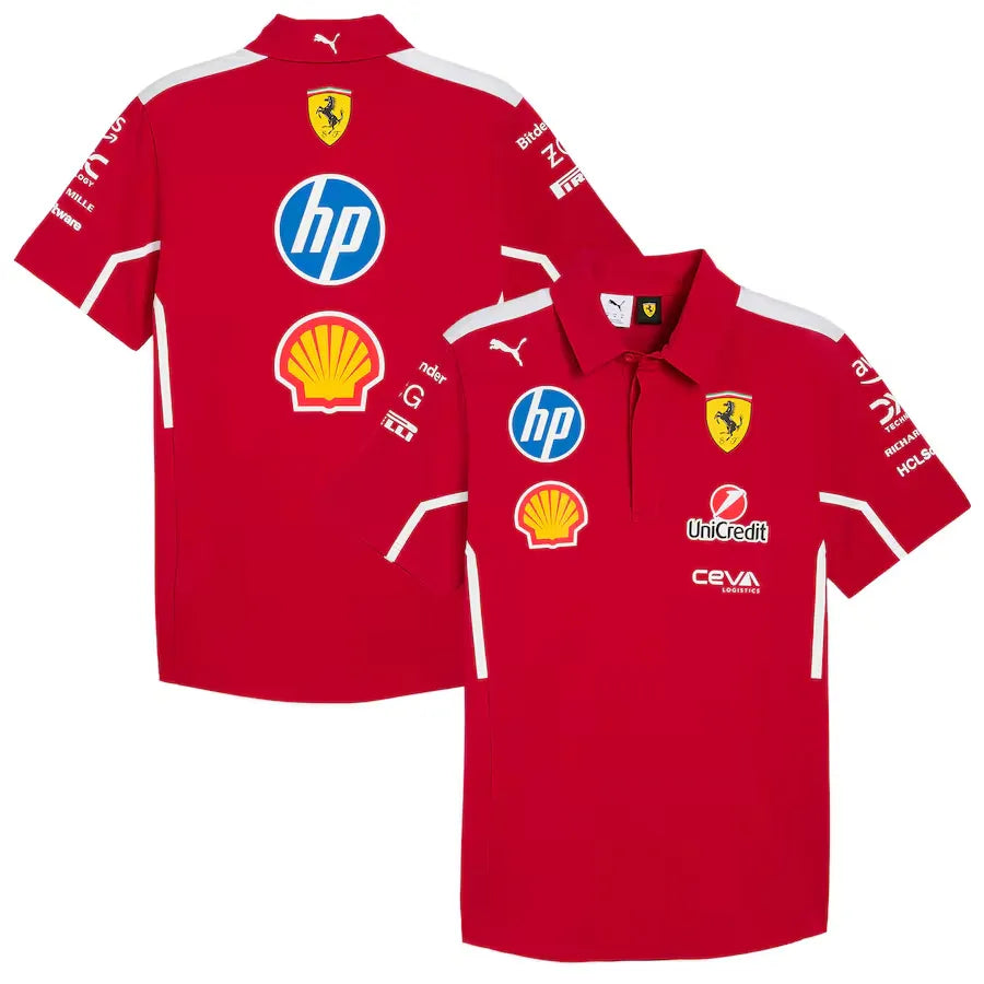 2025 Ferrari F1 Red Polo