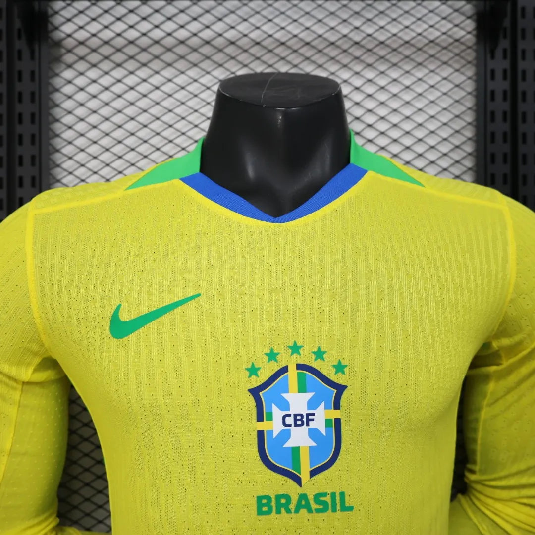 Brazil Home Kit Long Sleeve 2025