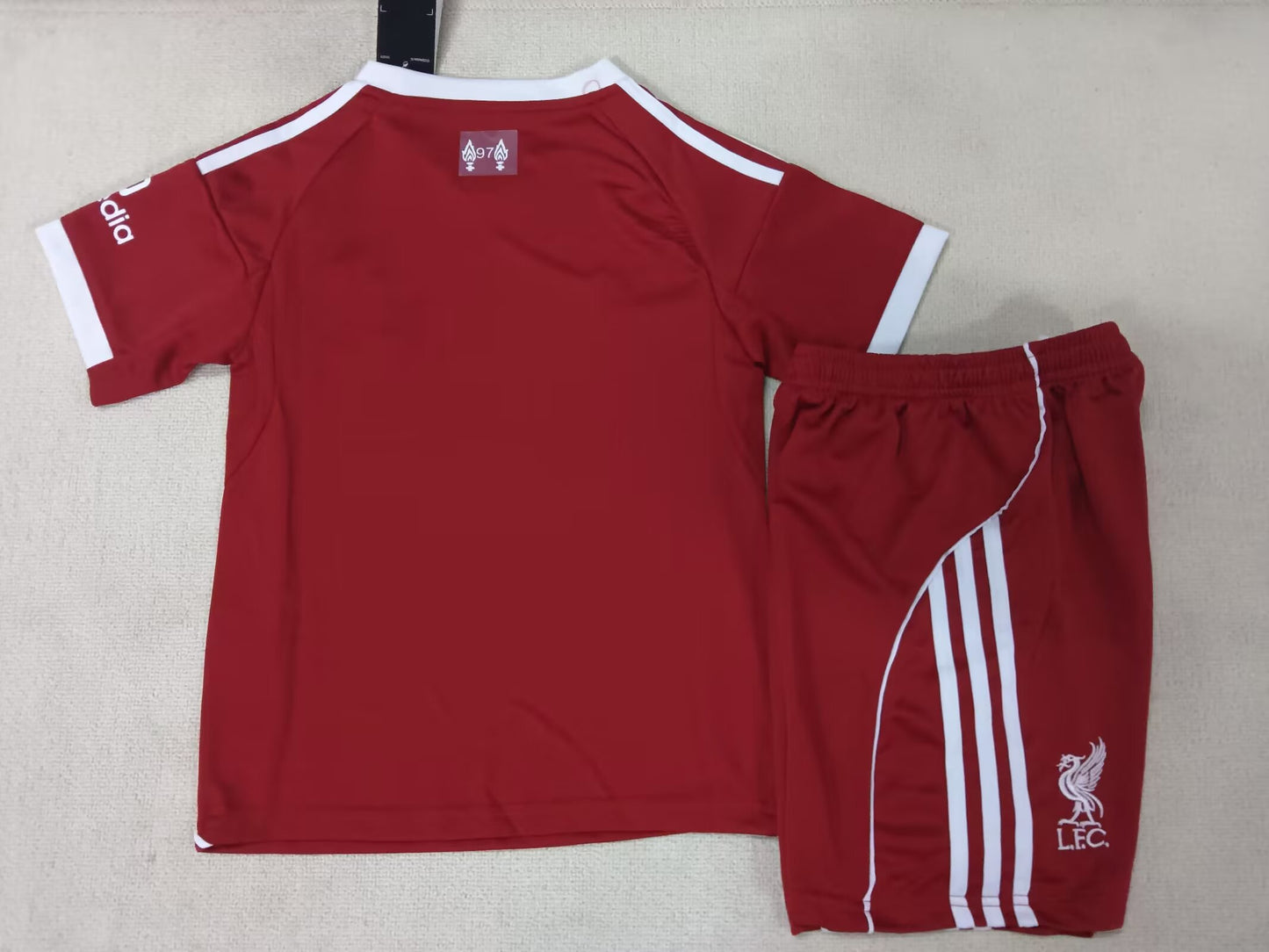 25-26 Liverpool Home kids kit