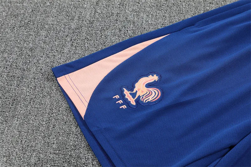 2025 France Short Sleeve Training Suit