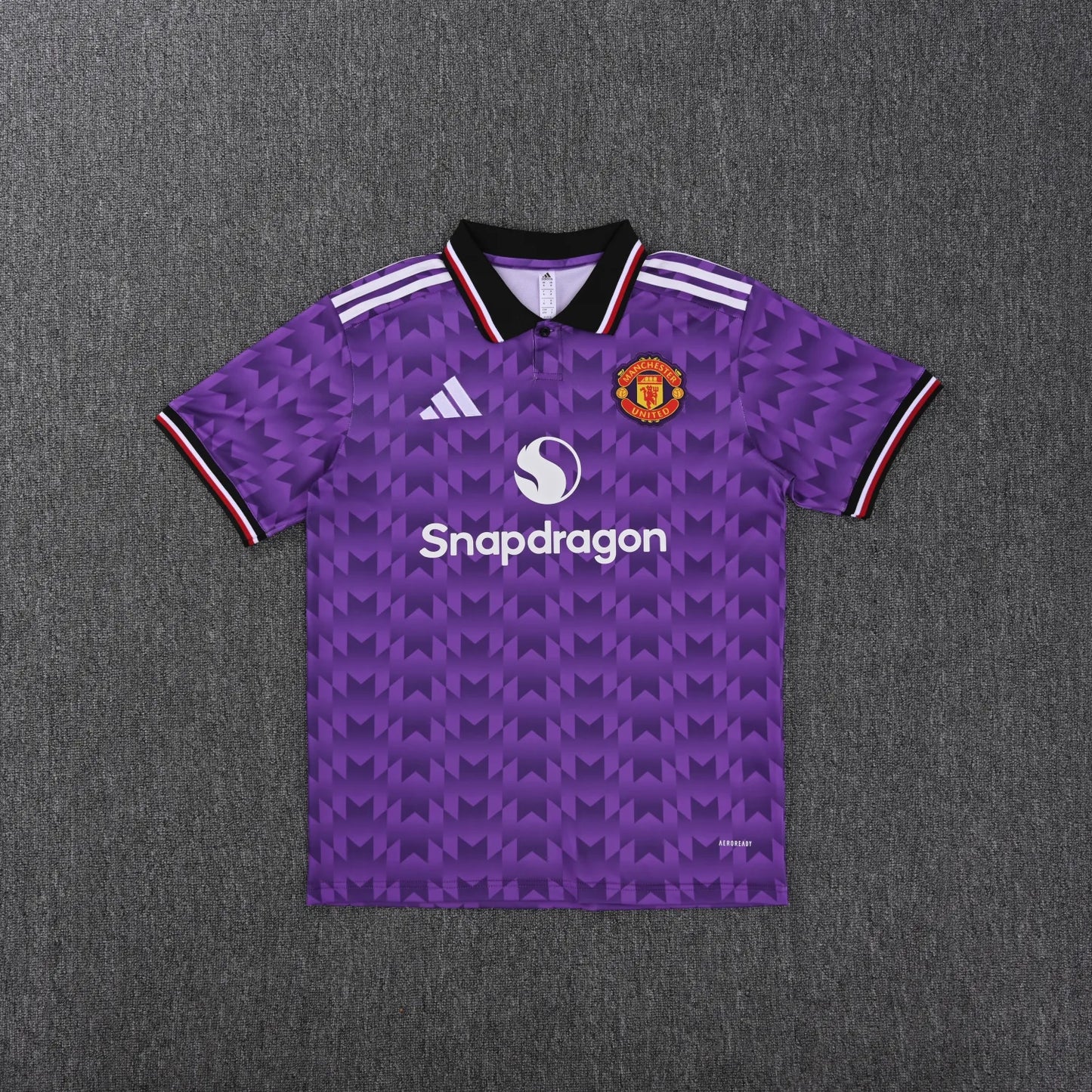 Manchester United Purple Polo Kit 25-26