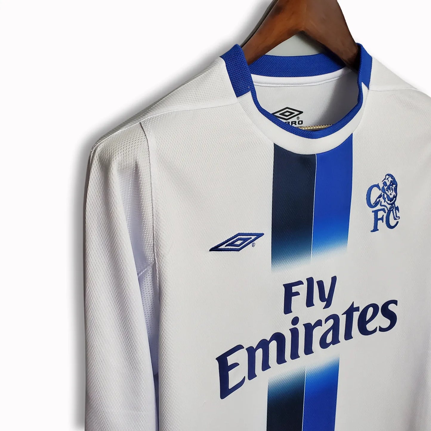 Chelsea Away Long Sleeve Kit Retro 03-04