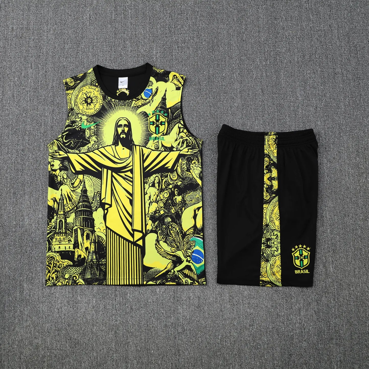 2025 Brazil Vest Training Suit
