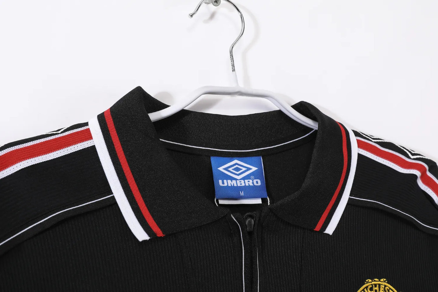 Manchester United Black Long Sleeve Kit Retro 98-99