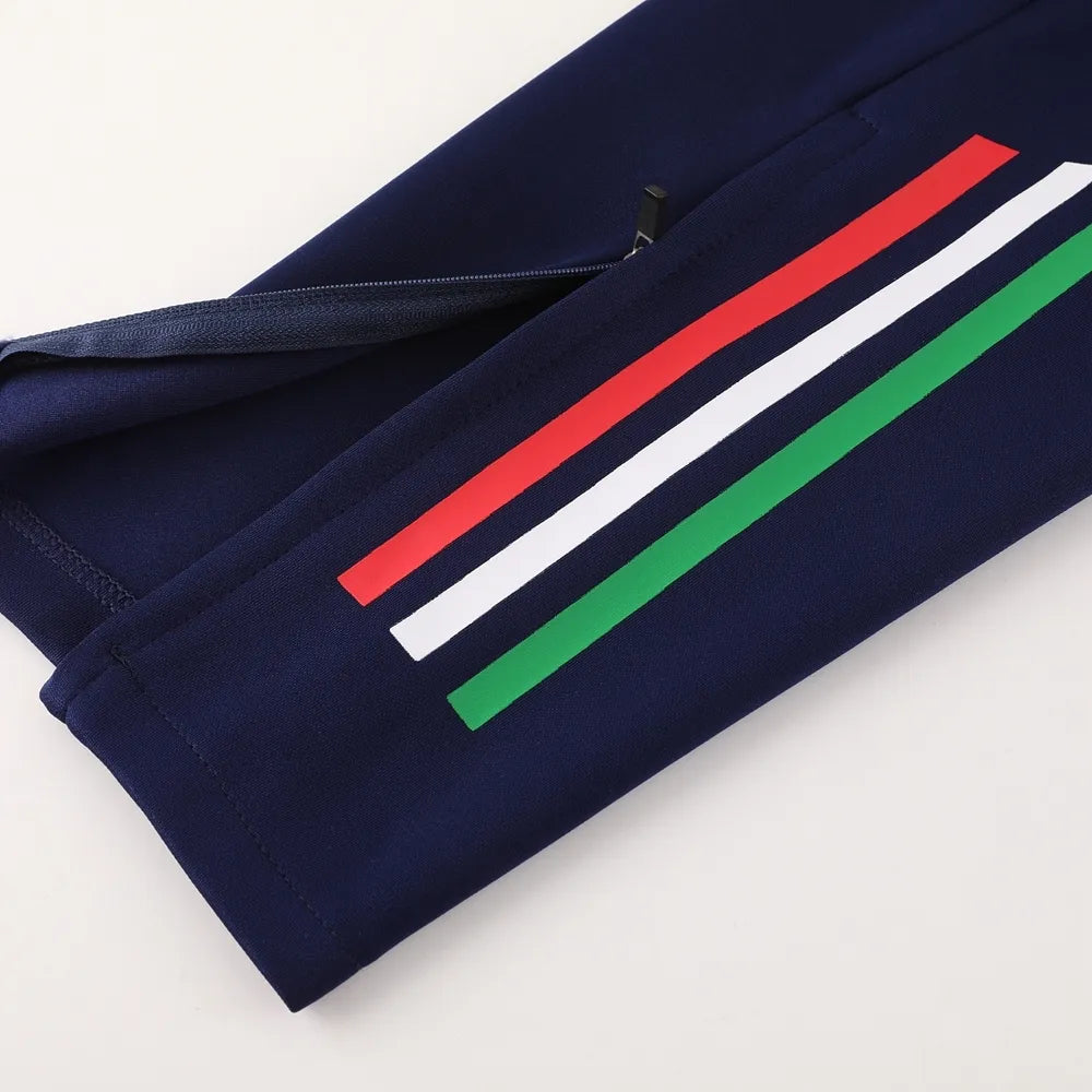 2024 Italy Blue Jacket Tracksuit
