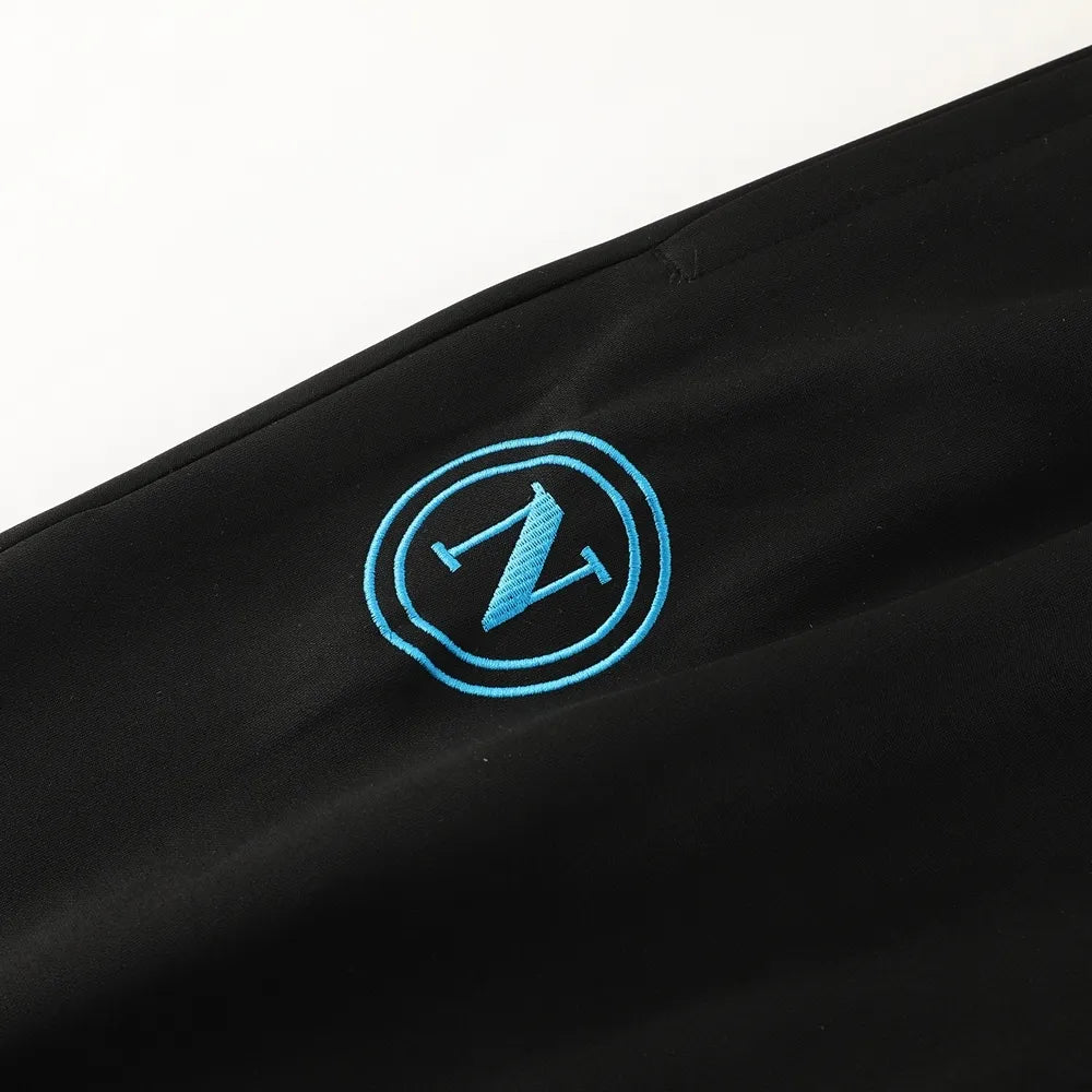 23-24 Napoli Black Jacket Tracksuit