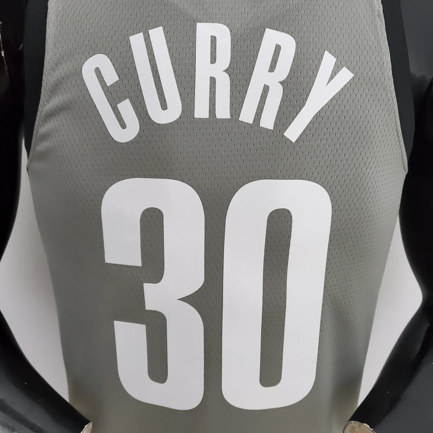 Nets Curry #30 Flyer Grey NBA Jersey
