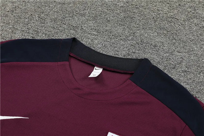 24-25 England Short Sleeve Training Suit