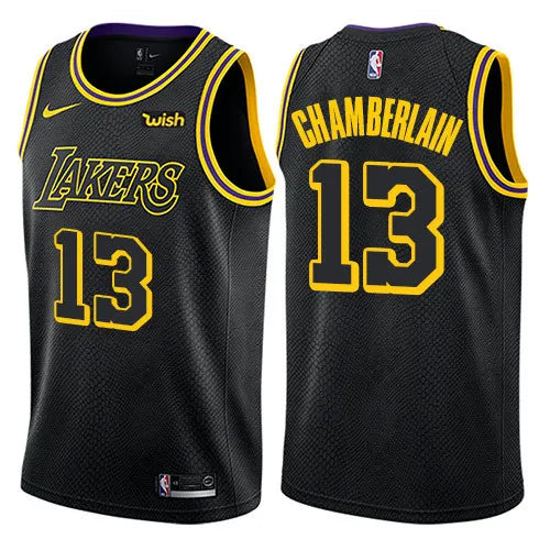 Lakers Mamba Black Hot Pressed Jersey