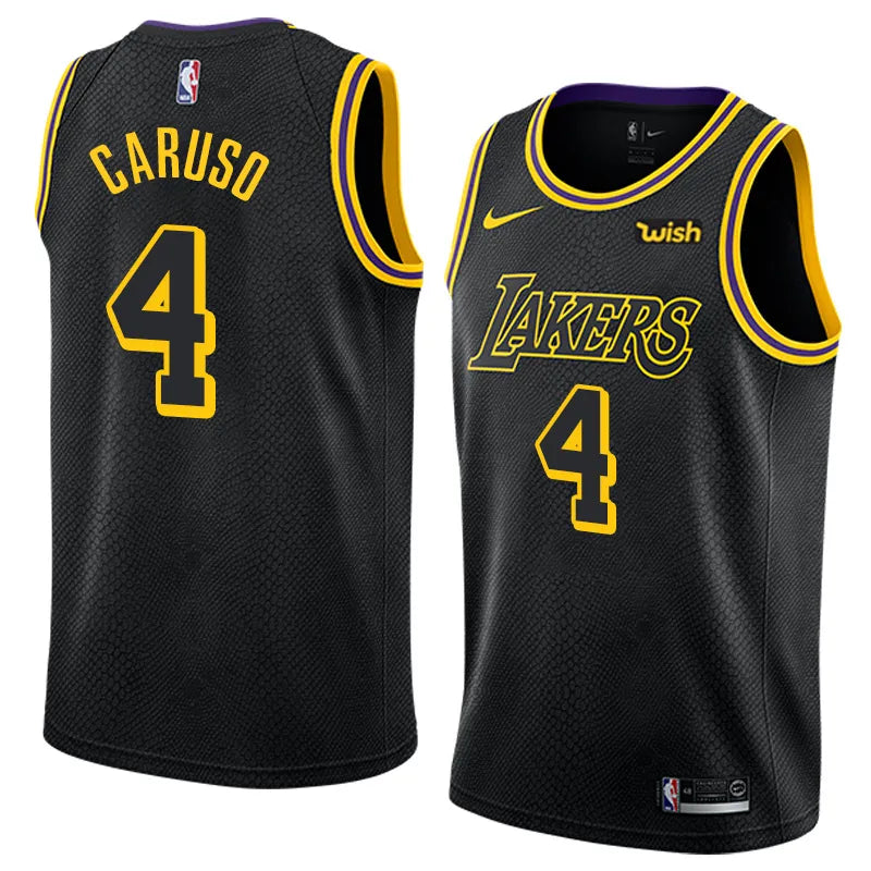 Lakers Mamba Black Hot Pressed Jersey