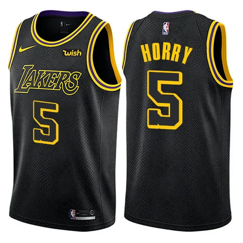 Lakers Mamba Black Hot Pressed Jersey