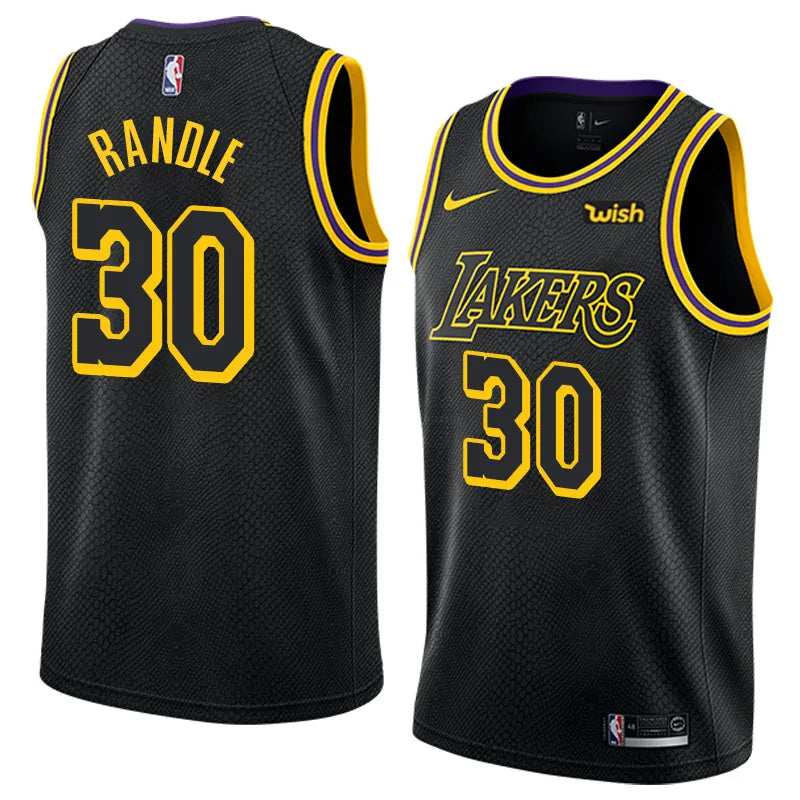 Lakers Mamba Black Hot Pressed Jersey