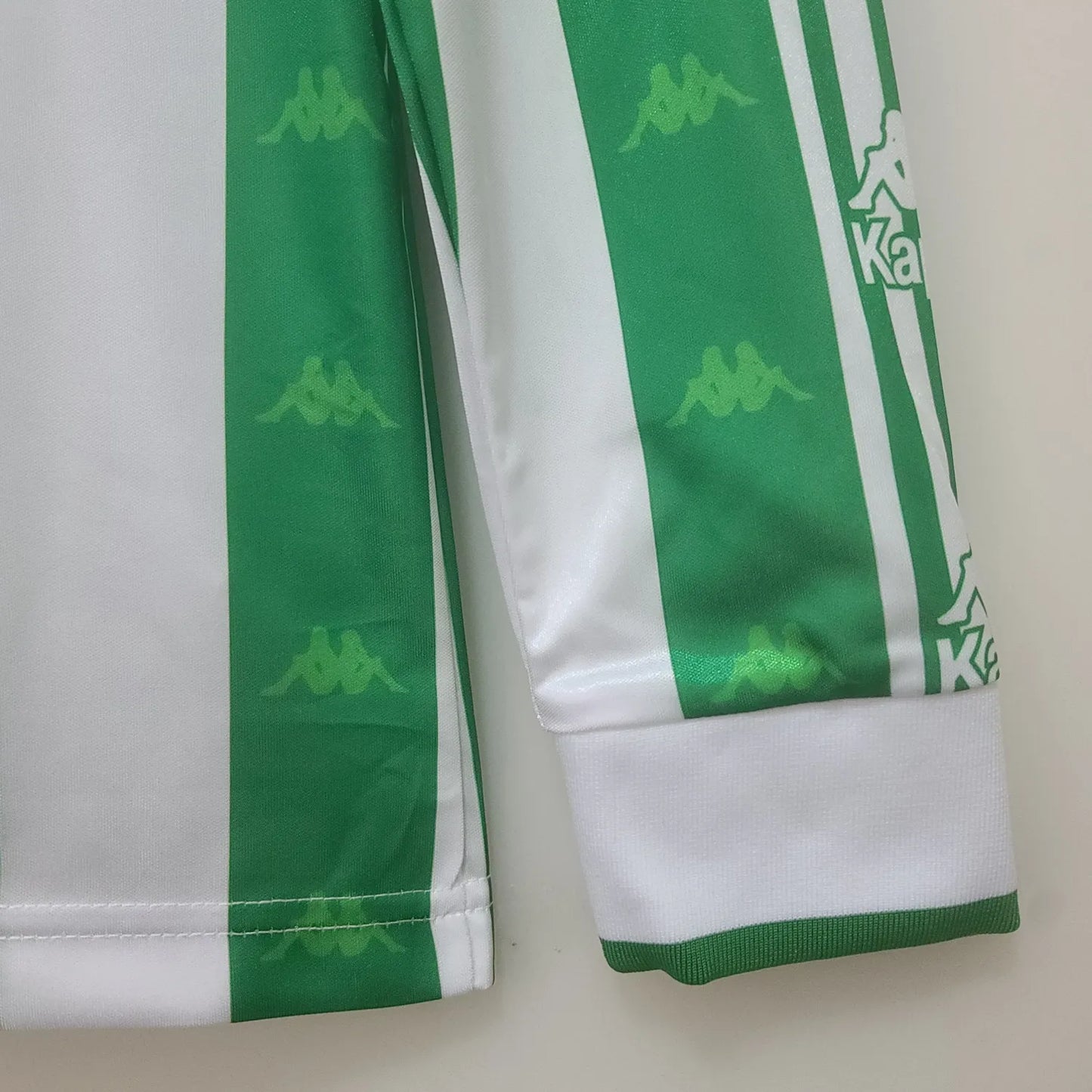 95-97 Real Betis Home Long Sleeve Retro Jersey