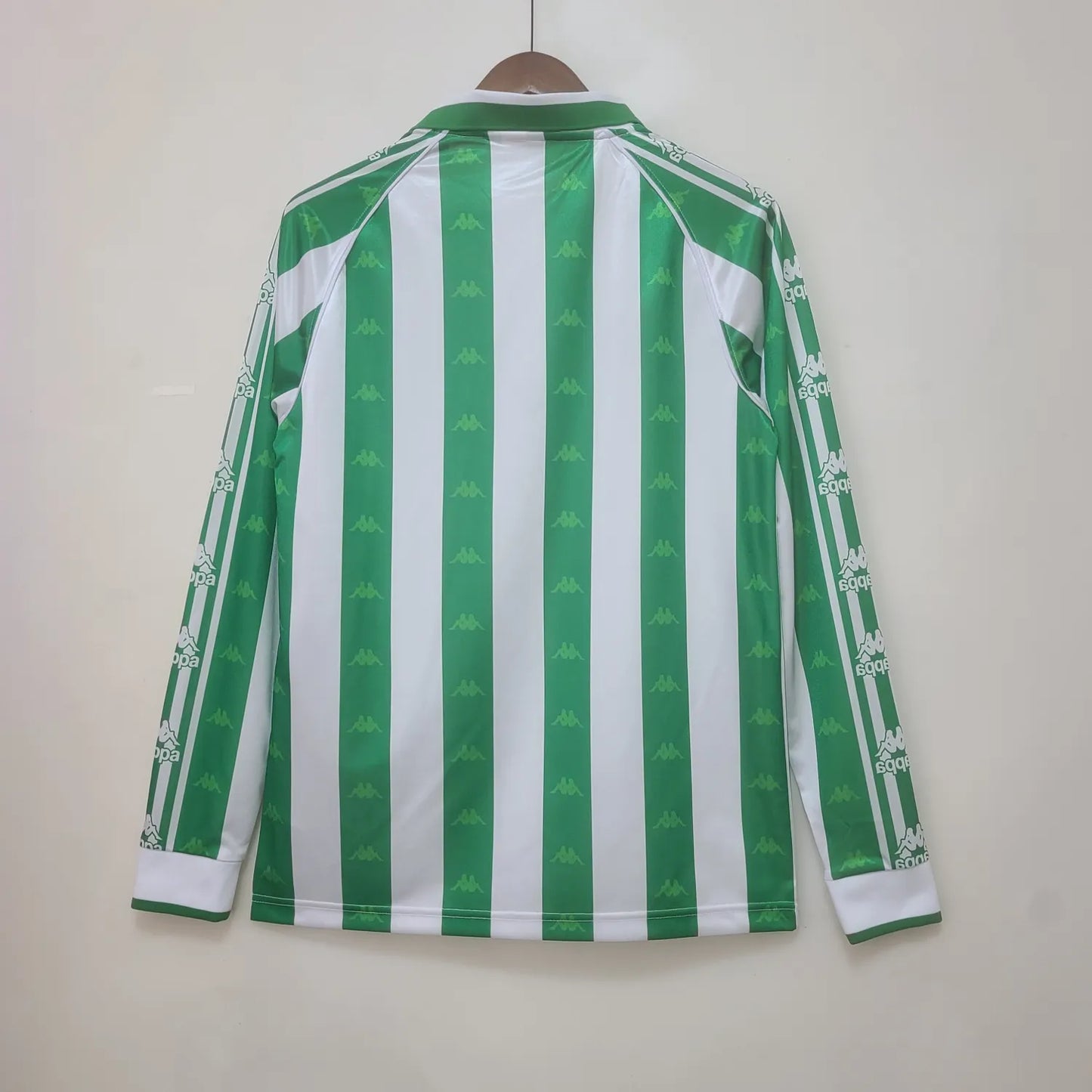 95-97 Real Betis Home Long Sleeve Retro Jersey