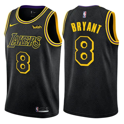 Lakers Mamba Black Hot Pressed Jersey