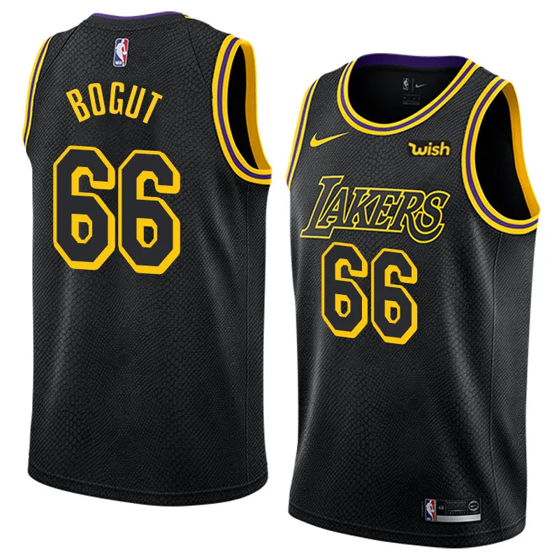 Lakers Mamba Black Hot Pressed Jersey