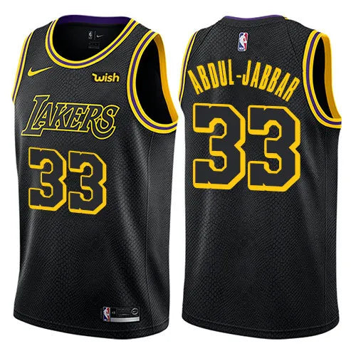 Lakers Mamba Black Hot Pressed Jersey