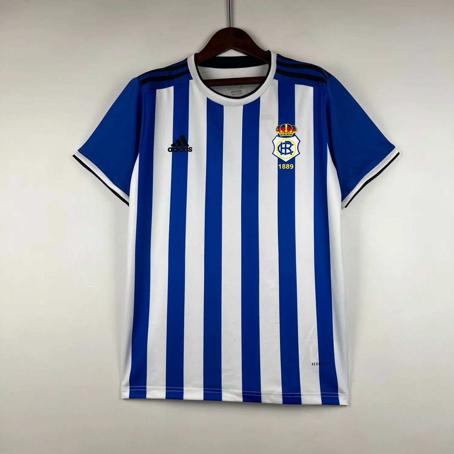 23-24 Recreativo de Huelva Home Fans Jersey