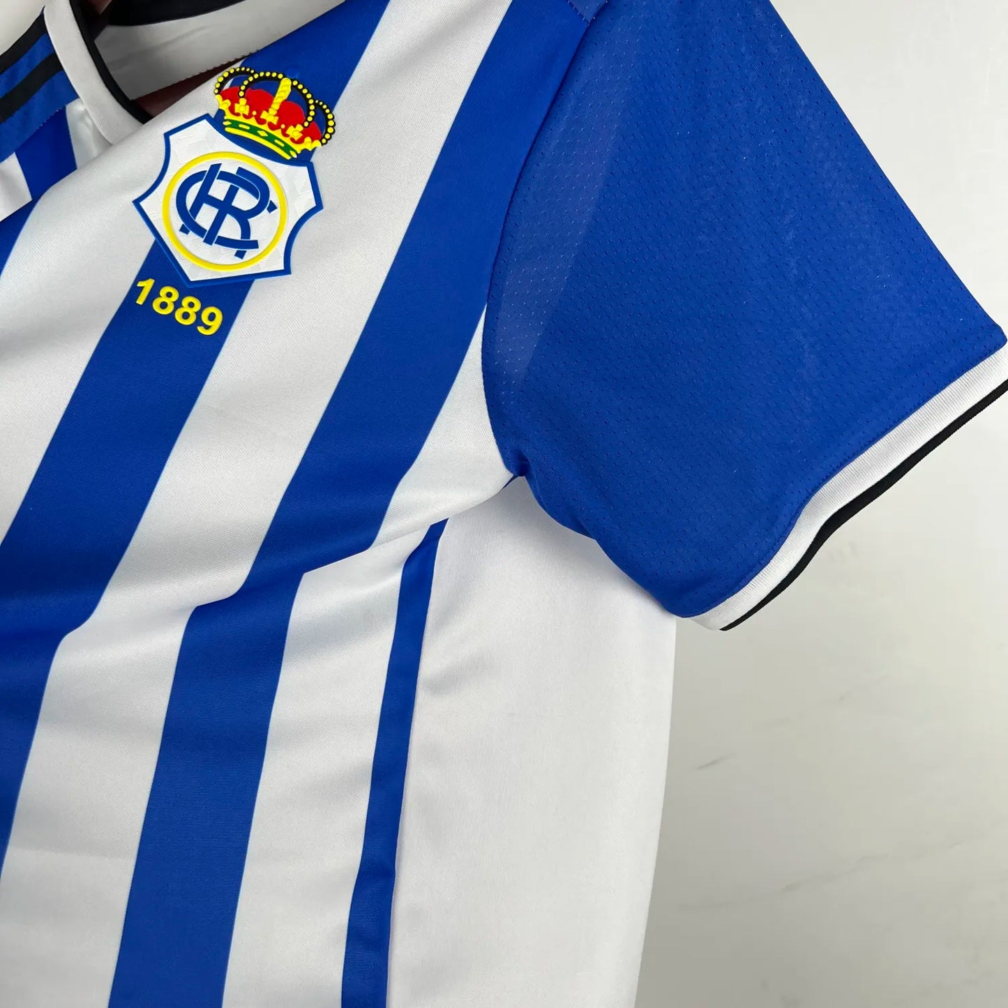 23-24 Recreativo de Huelva Home Fans Jersey