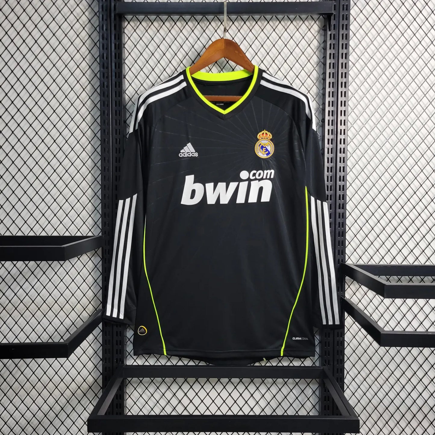 10-11 Real Madrid Away Long Sleeve Retro Jersey