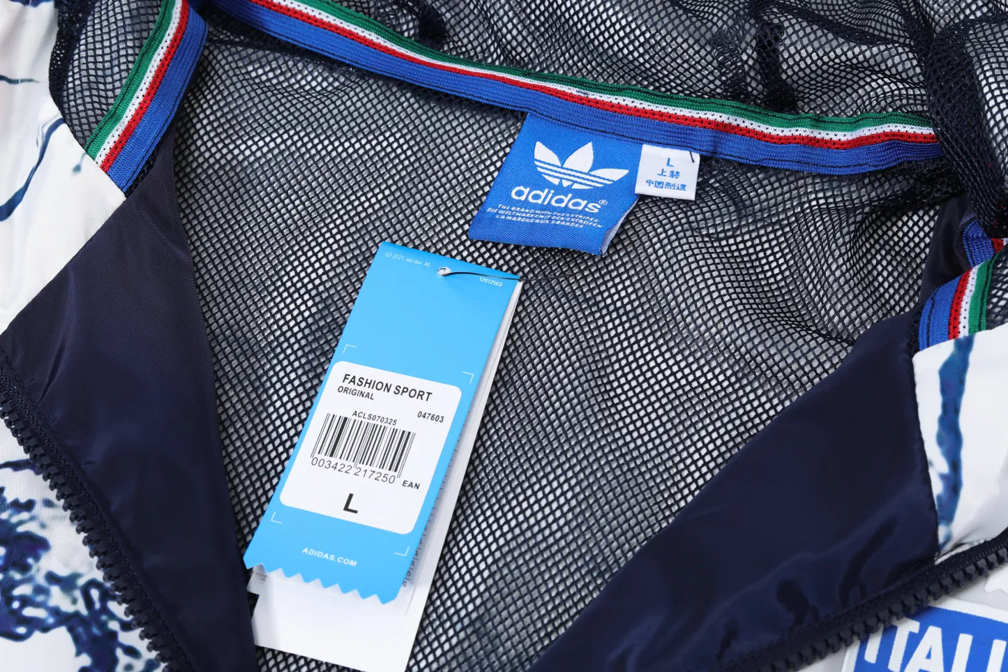2023 Italy Player Hooded Windbreaker S-XXL