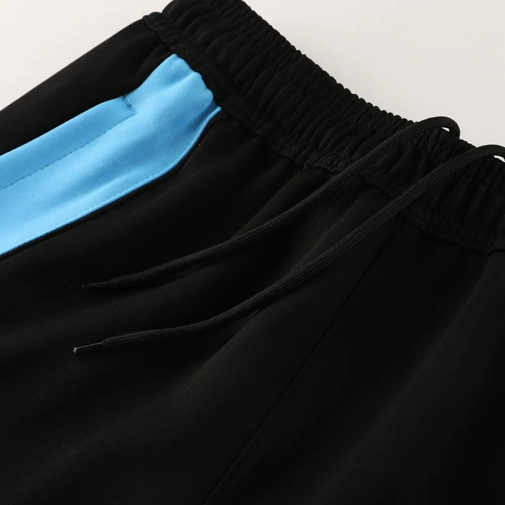 2024 Argentina Black Jacket Tracksuit