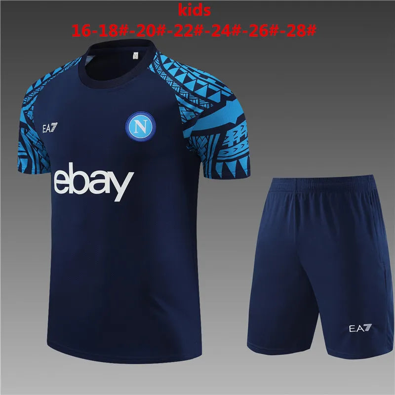 23-24 SSC Napoli Short Sleeve Training Suit