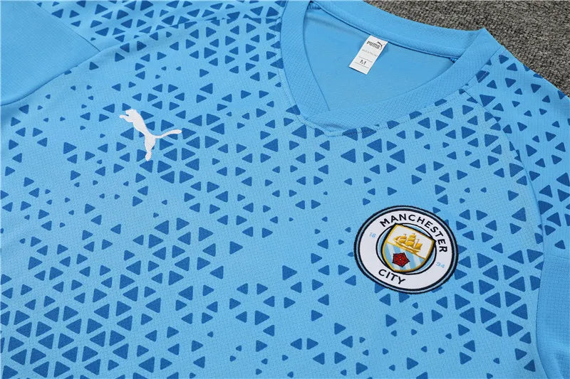 23-24 Manchester City Short Sleeve Training Suit