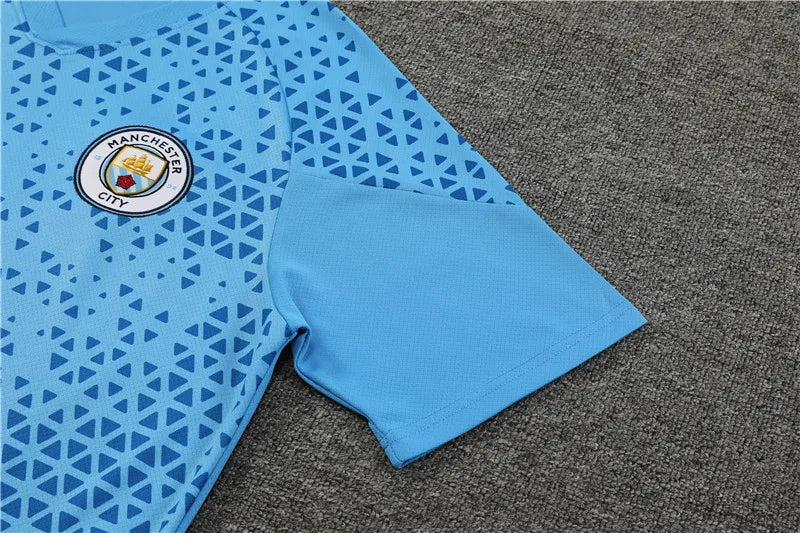 23-24 Manchester City Short Sleeve Training Suit