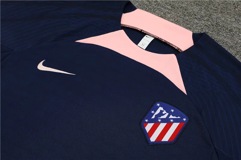 23-24 Atletico Madrid Short Sleeve Training Suit