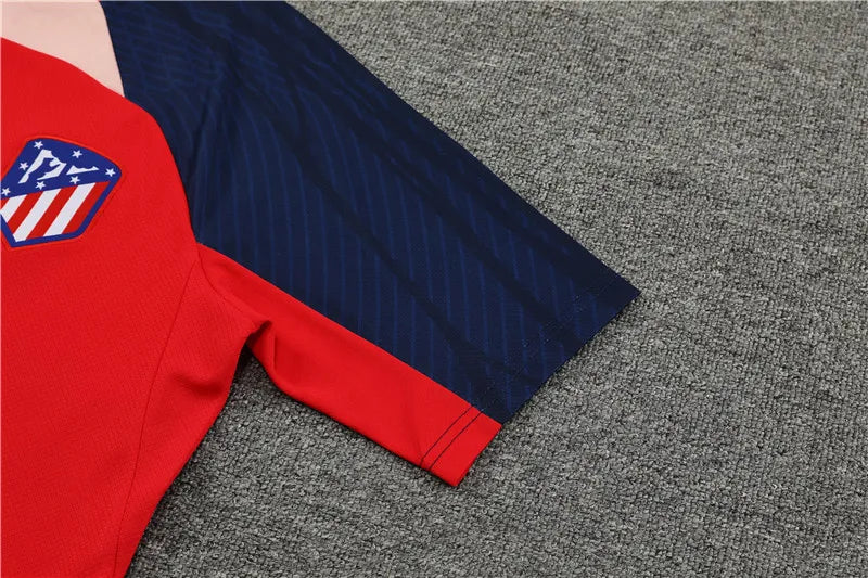 23-24 Atletico Madrid Short Sleeve Training Suit