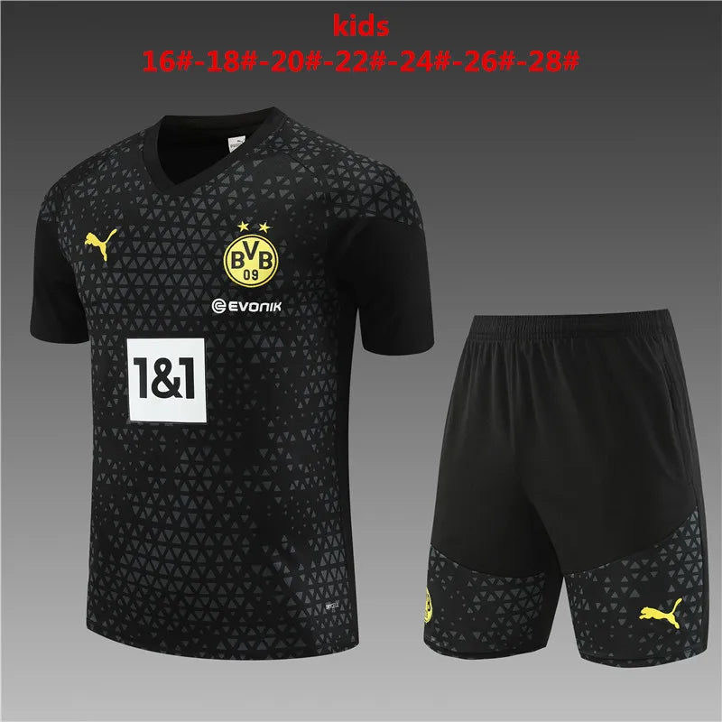 23-24 Borussia Dortmund Short Sleeve Training Suit