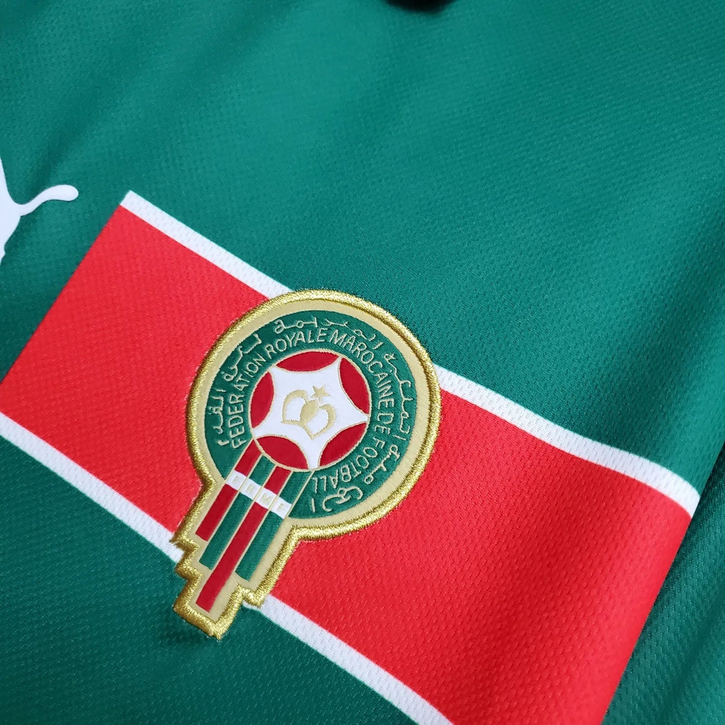 1998 Morocco Home Green Retro Jersey