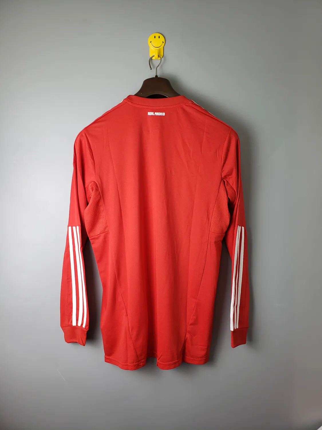 2012 Real Madrid Red Long Sleeve Retro Jersey