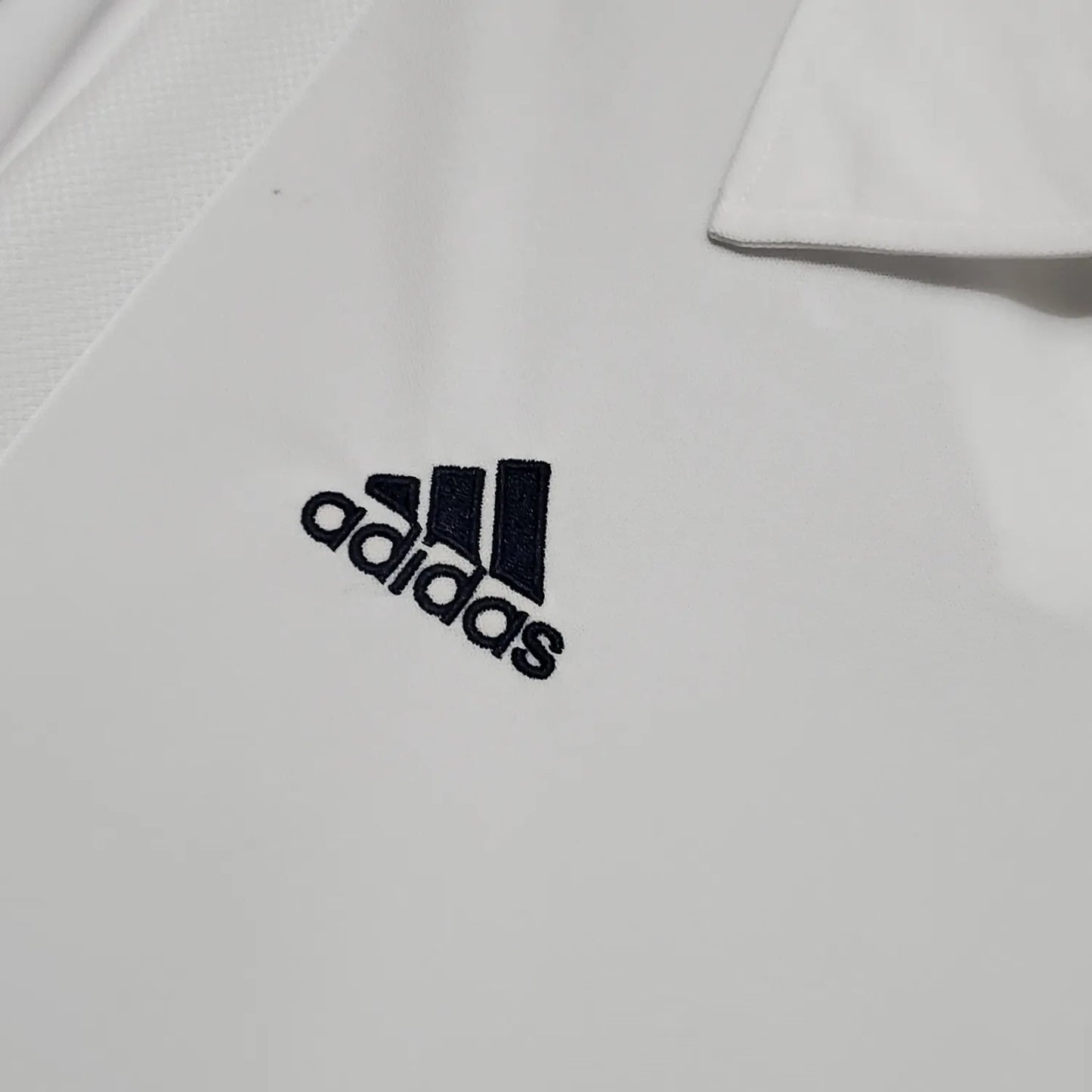 2002 Real Madrid Home Long Sleeve Retro Jersey