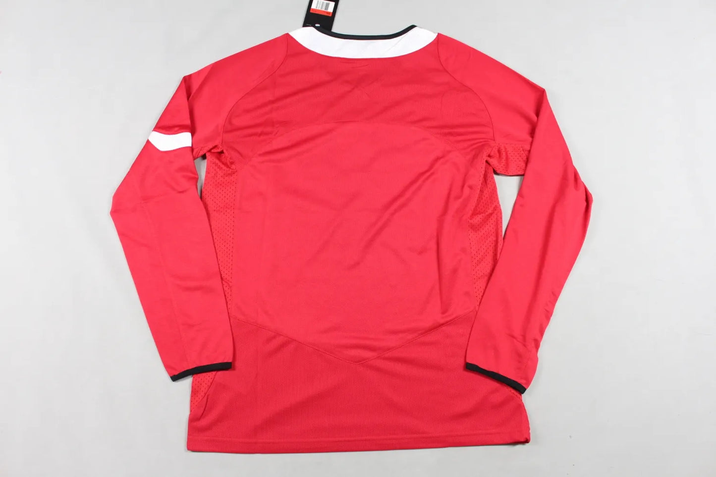 2005 Manchester United Red Retro Long Jersey