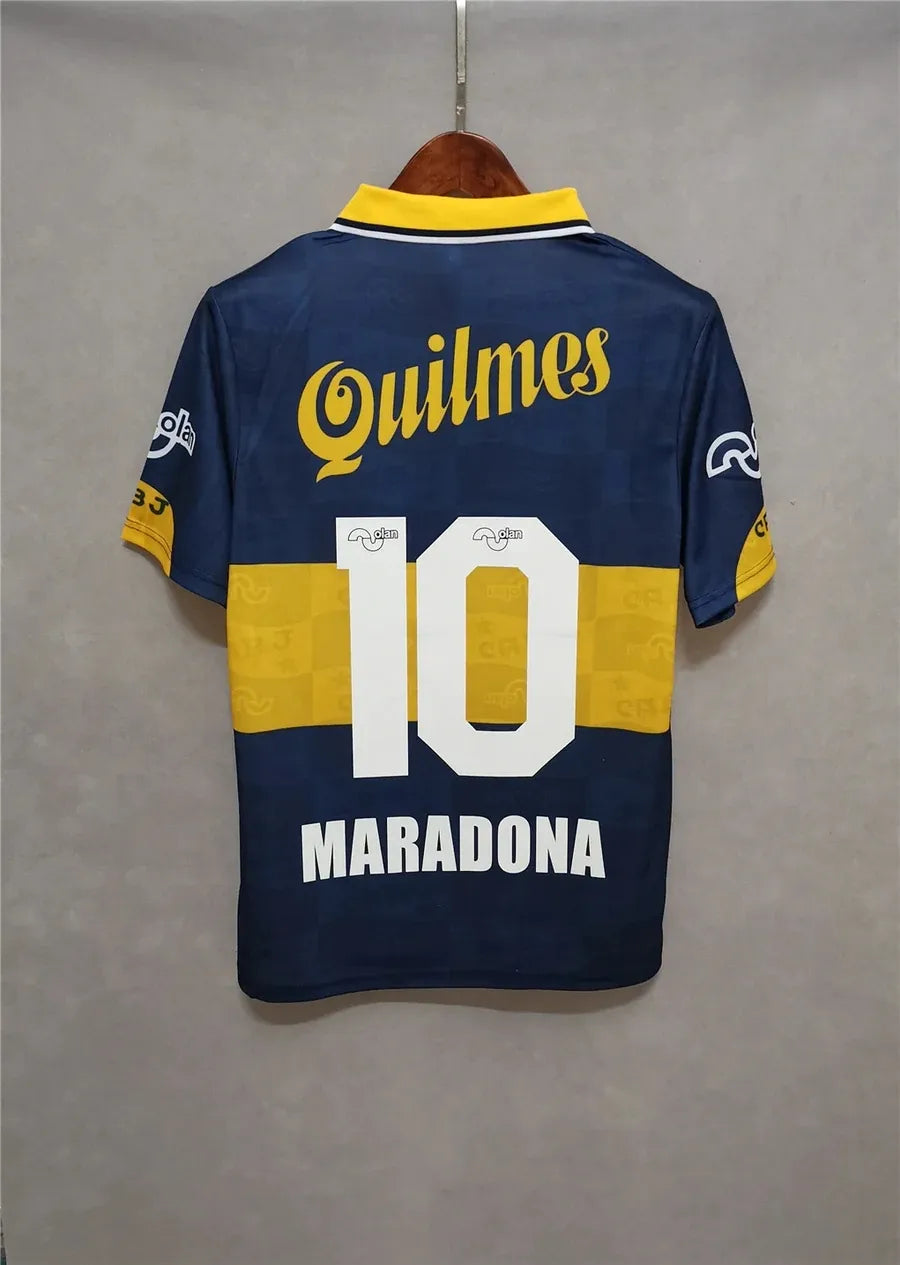 95-96 Boca Juniors Retro Home Jersey