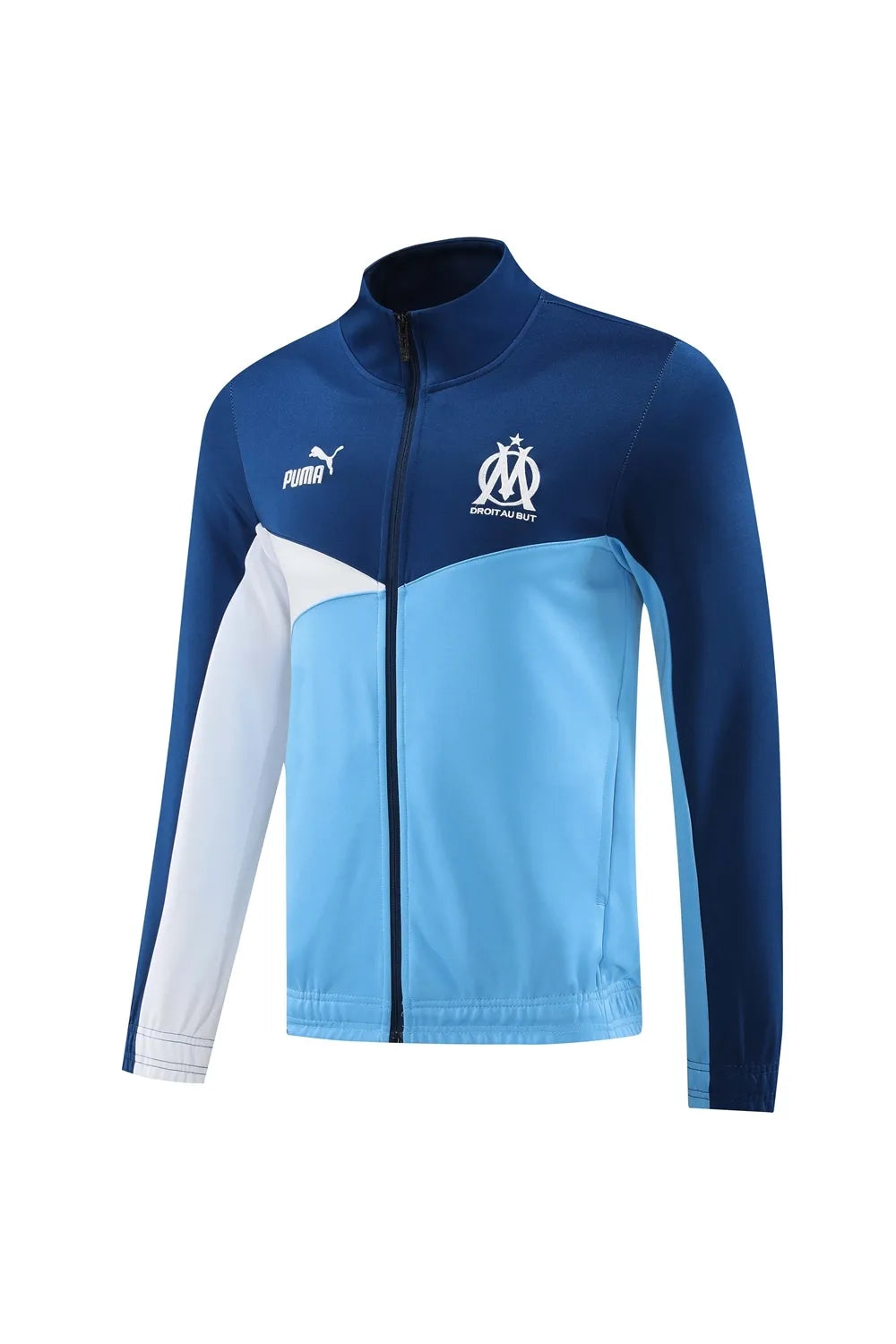 24-25 Olympique Marseille Blue Jacket Tracksuit