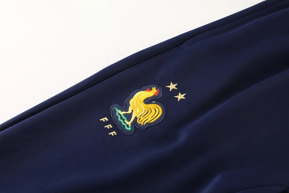 2024 France Blue Jacket Tracksuit