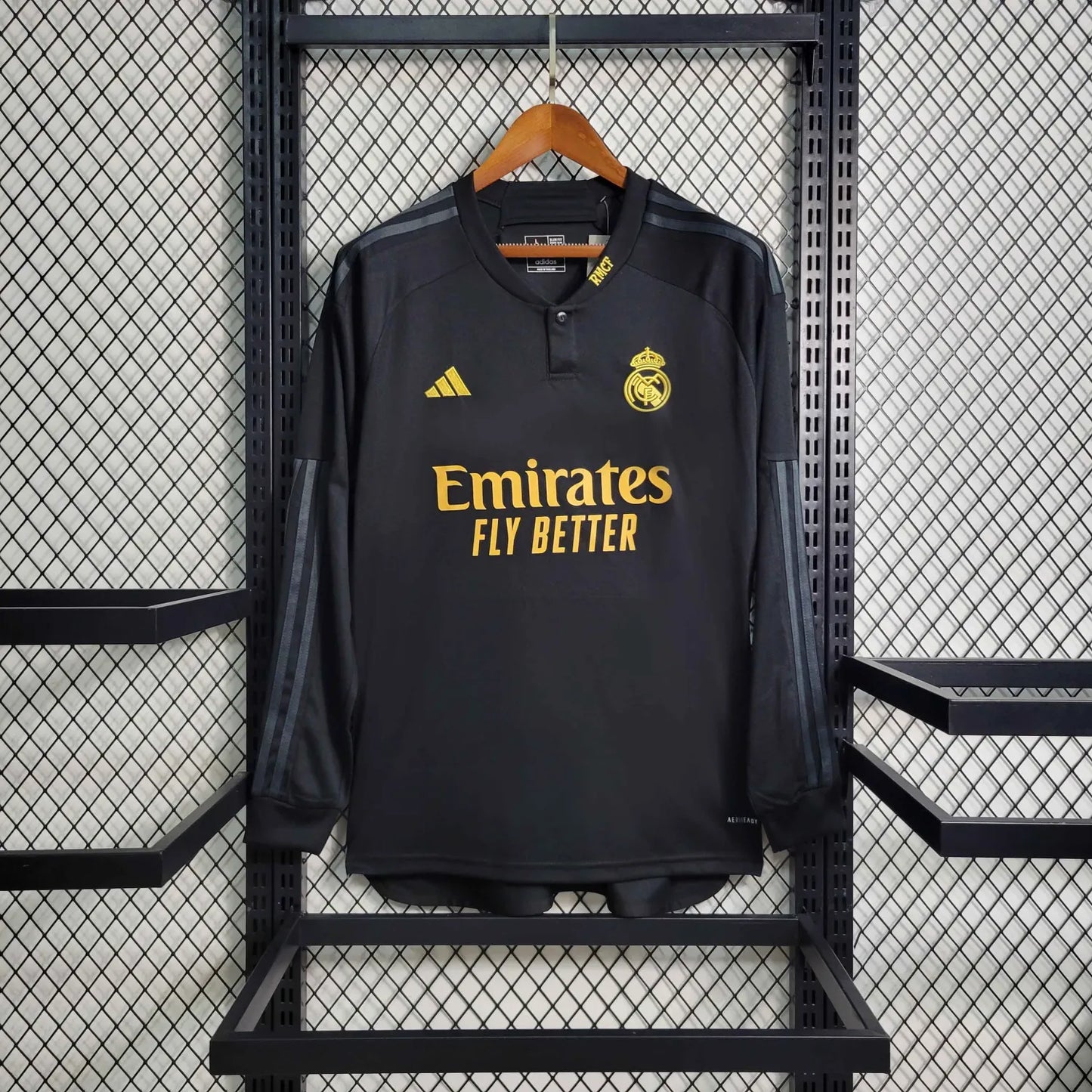23-24 Real Madrid Third Fans Long Sleeve Jersey
