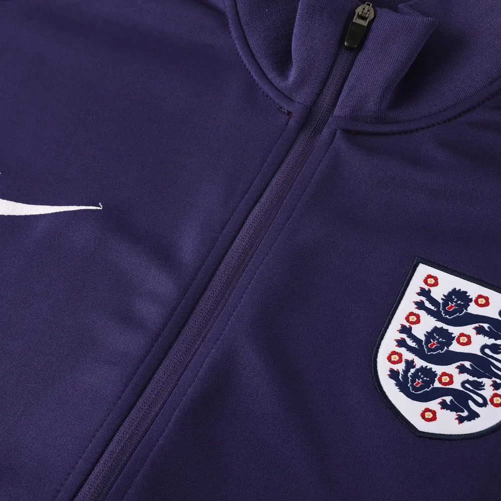 2024 England Purple Jacket Tracksuit