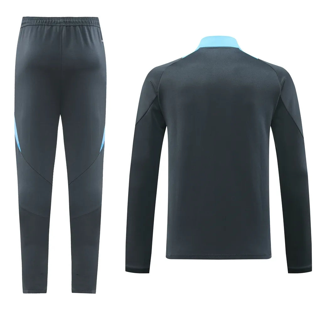 2024 Argentina Gray Jacket Tracksuit