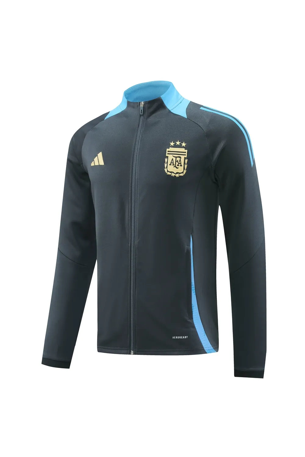 2024 Argentina Gray Jacket Tracksuit