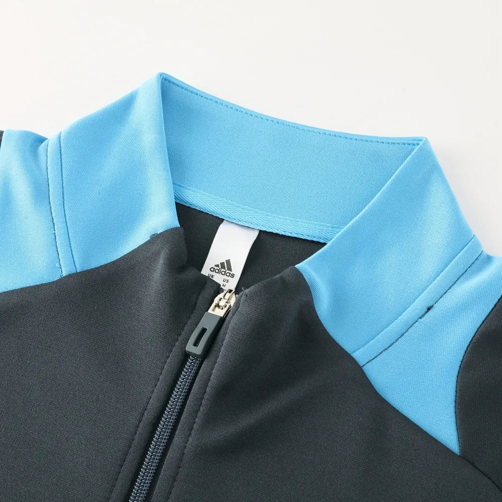 2024 Argentina Gray Jacket Tracksuit